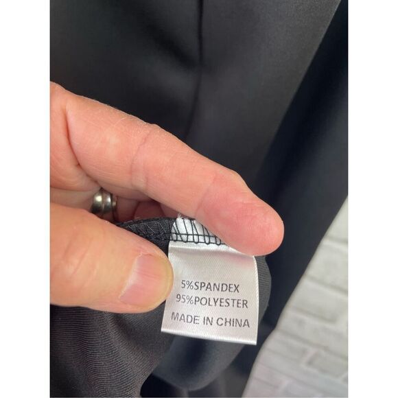 Miss Ord Black Strapless Maxi Gown with Oversized Bow – Size M - Picture 6 of 9